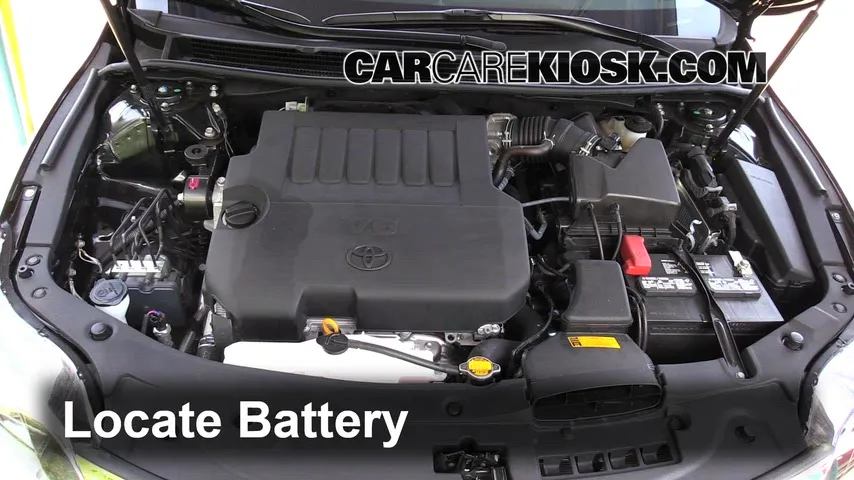 How To Open Hood: 2015 Toyota Avalon XLE 3.5L V6
